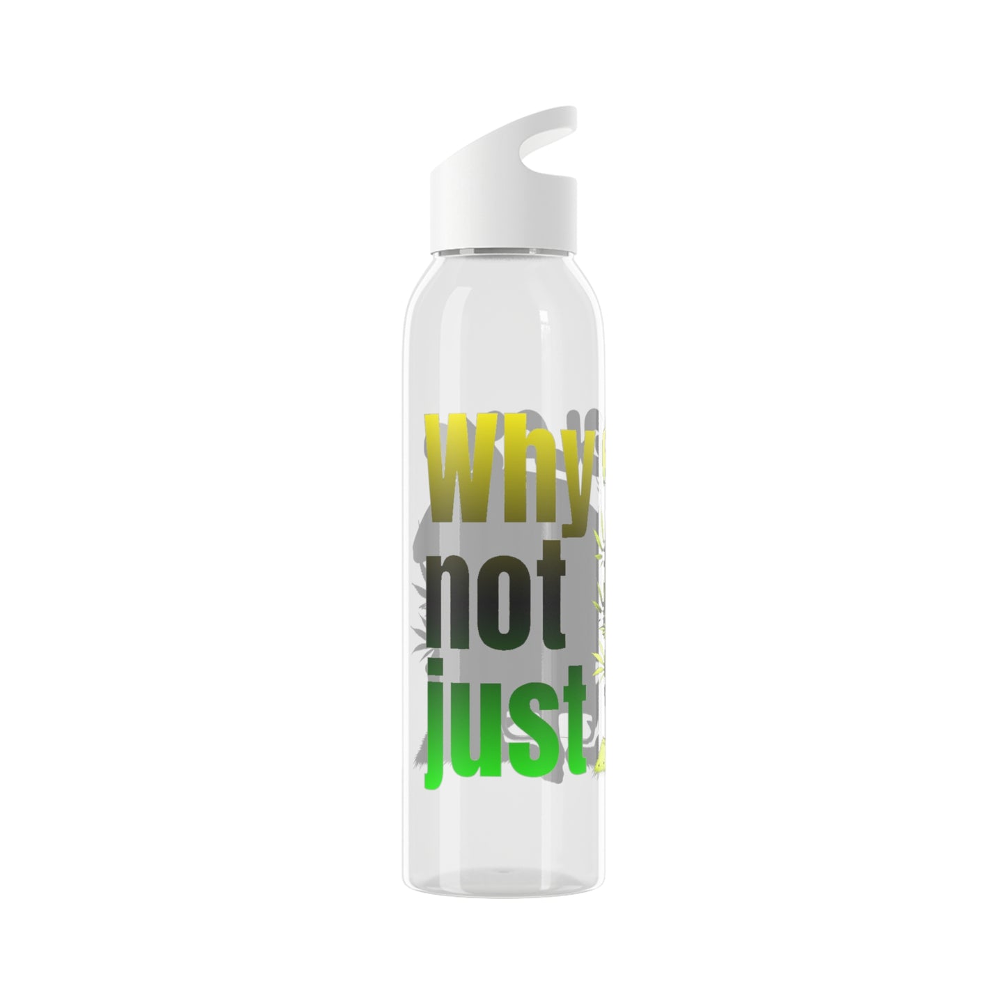 Chic Water Bottle -Wasserflasche  Why not just relax