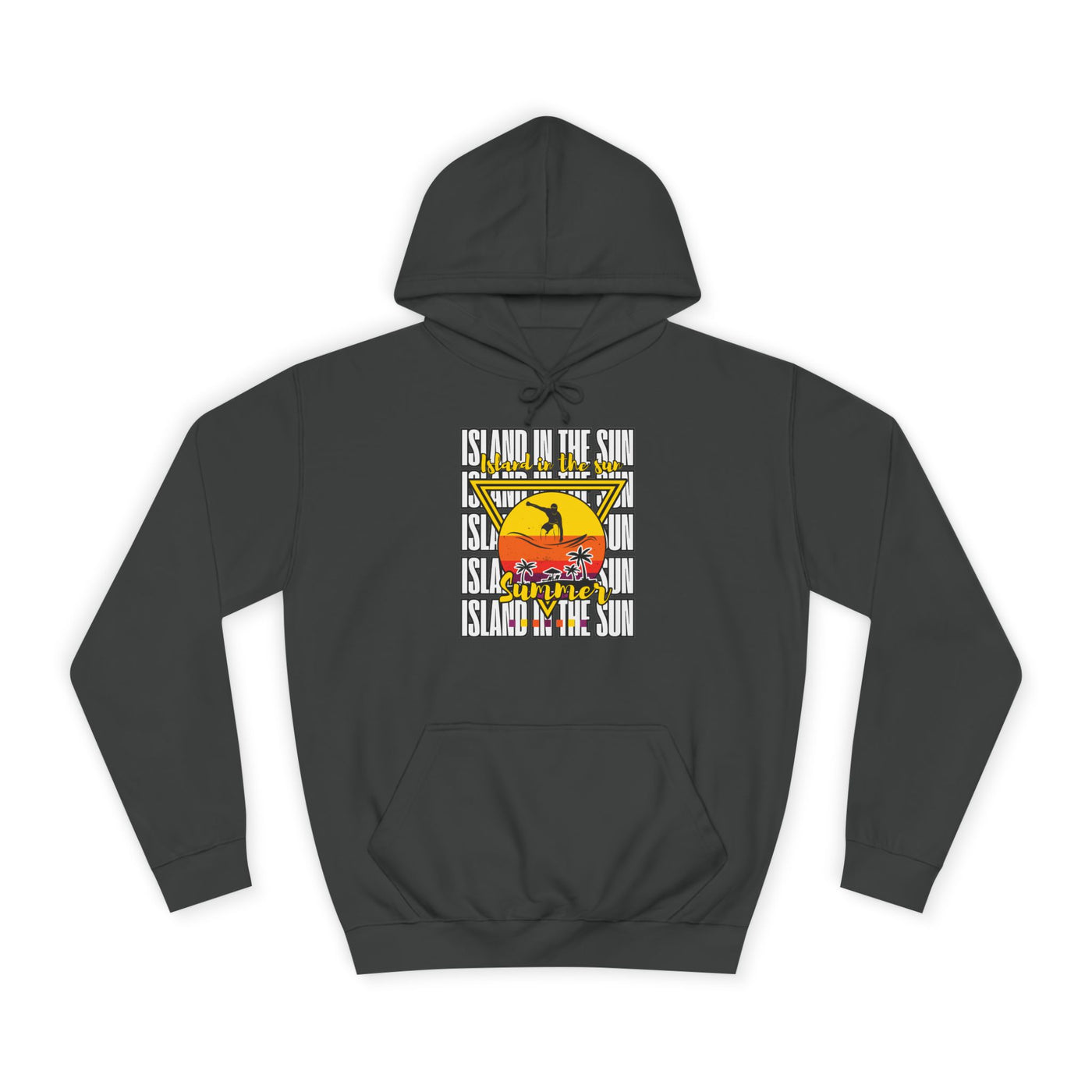 Vibrant College Spirit Hoodie, Unisex College Hoodie