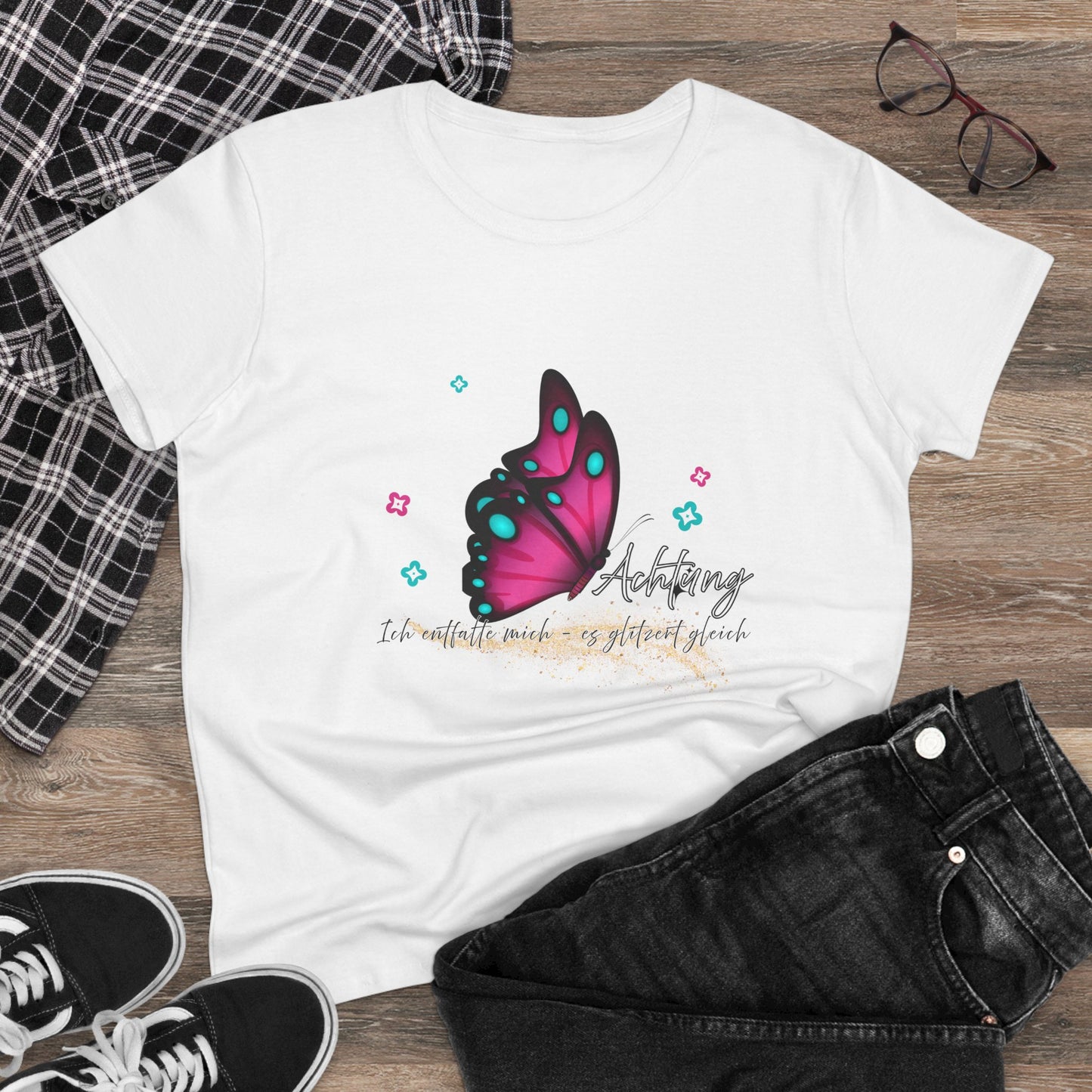 Achtung ich glitzere gleich... T shirt