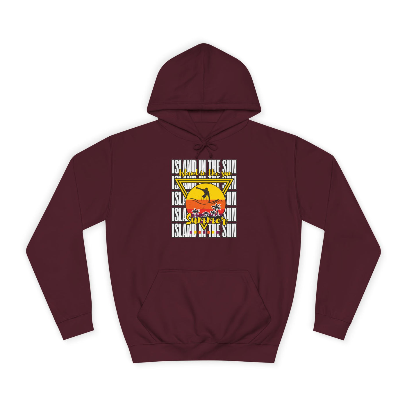 Vibrant College Spirit Hoodie, Unisex College Hoodie