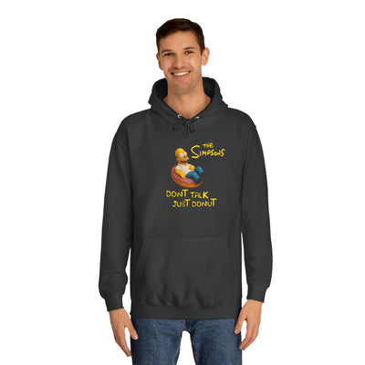 Funny Donut Lover Hoodie, Unisex College Hoodie, The Simpsons