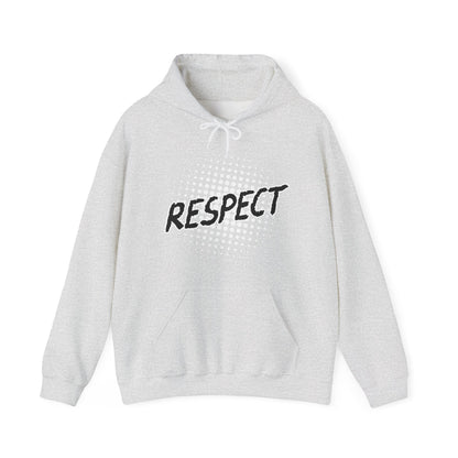 Respect Unisex Hooded Sweatshirt, Streetwear Hoodie