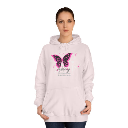 Hoodie Achtung ich entfalte mich - es glitzert gleich