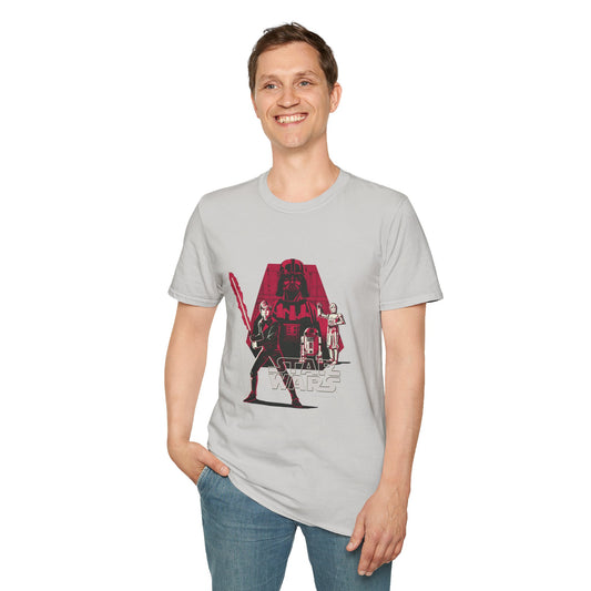 Star Wars Unisex Softstyle T-Shirt - Retro Graphic Tee