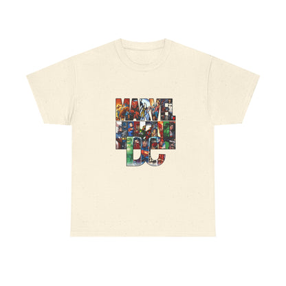 Marvel vs. DC Graphic Unisex T-Shirt, Superhero