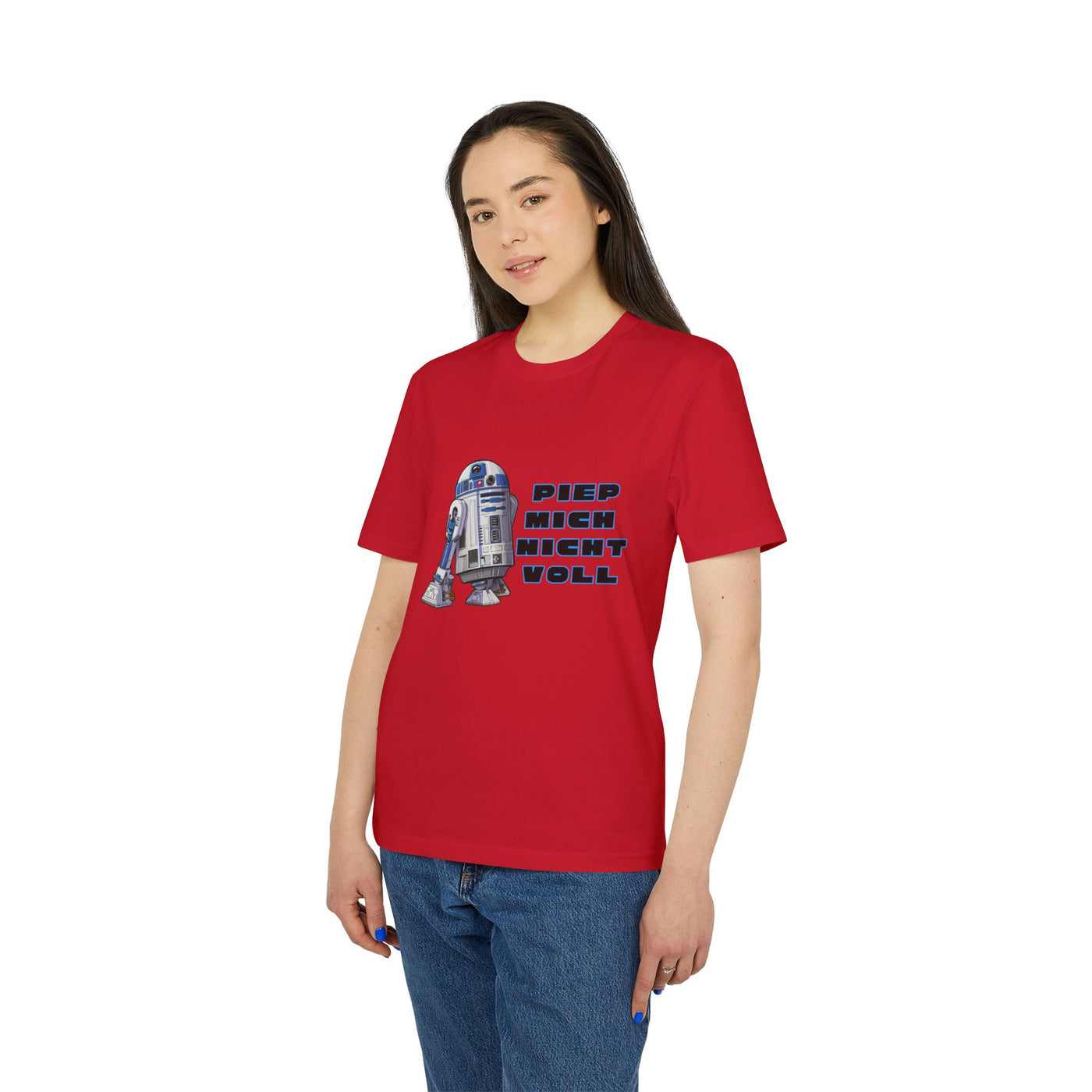 Unisex R2-D2 Graphic T-Shirt - "Piep mich nicht voll"