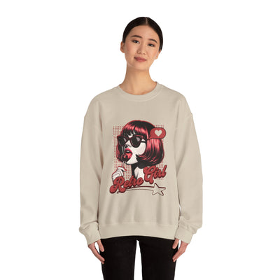 Retrogirl  Pop Art Women's Sweatshirt