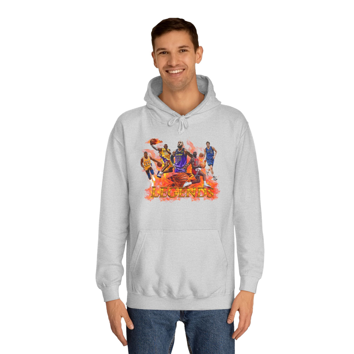 Unisex Sports Hoodie, Legends of Basketball
