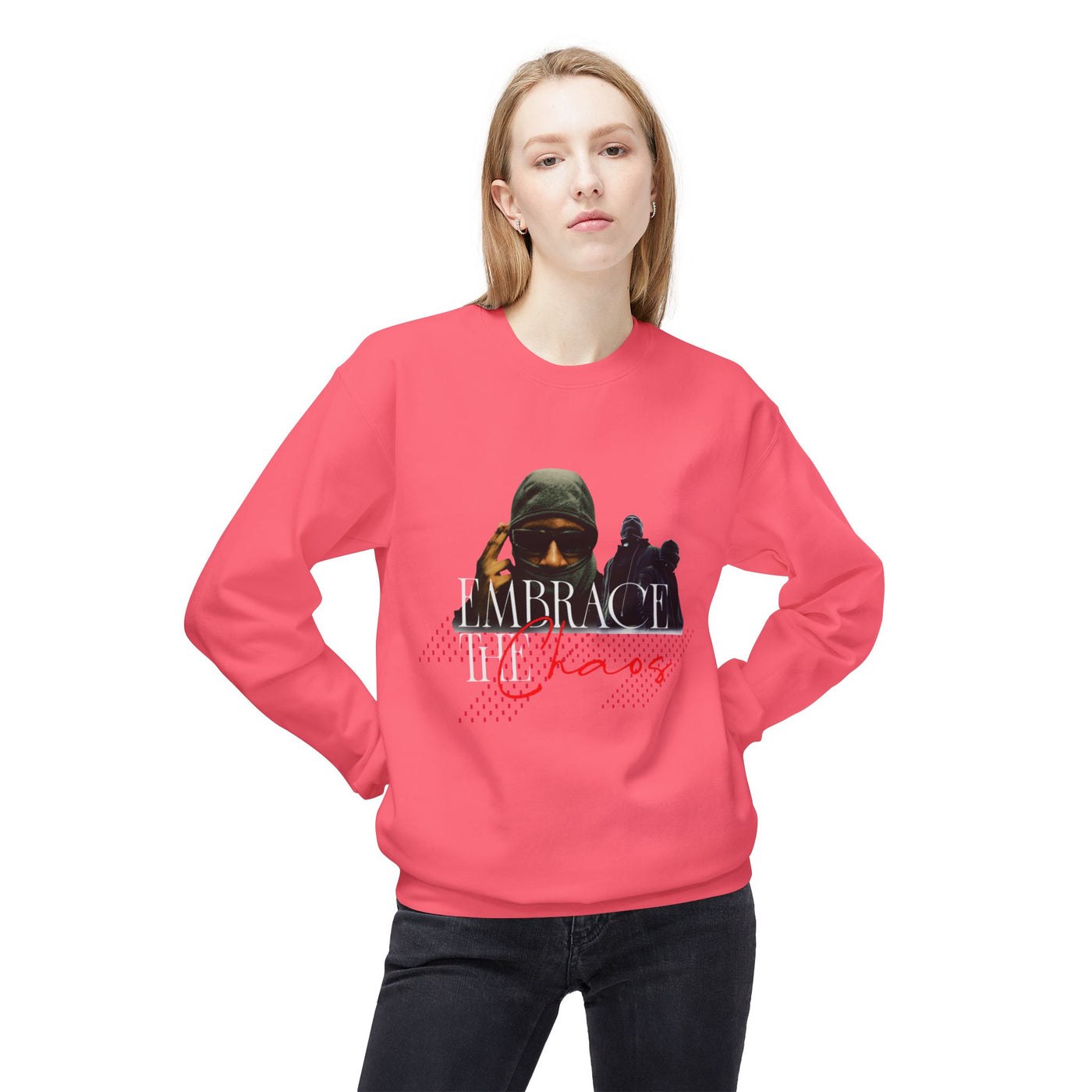Embrace Chaos Crewneck Sweatshirt - Unisex