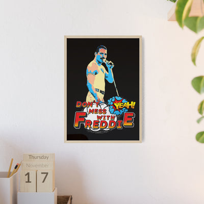 Poster Freddie Music Rockstar
