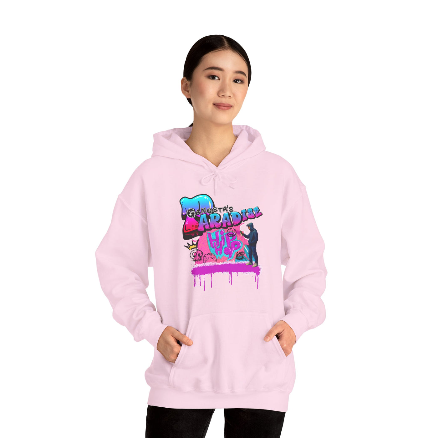 Hoodie Hip Hop Graffiti Design
