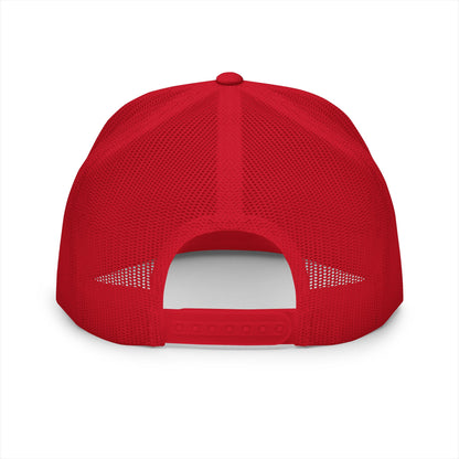 Embroidered 5 Panel Trucker Cap - Fake it til you make it