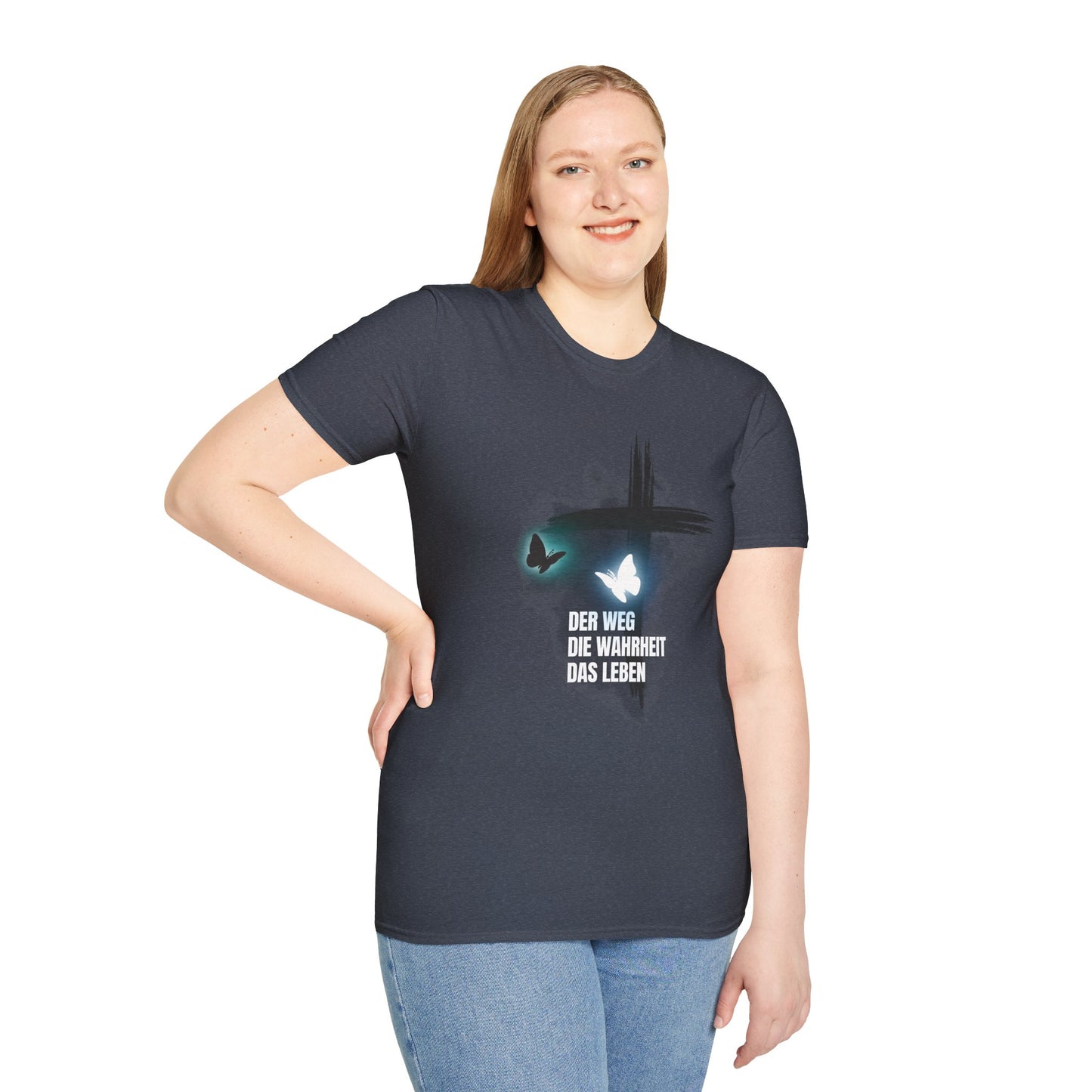 Faith-Inspired Unisex Softstyle T-Shirt – Spiritual, Jesus, Christian,