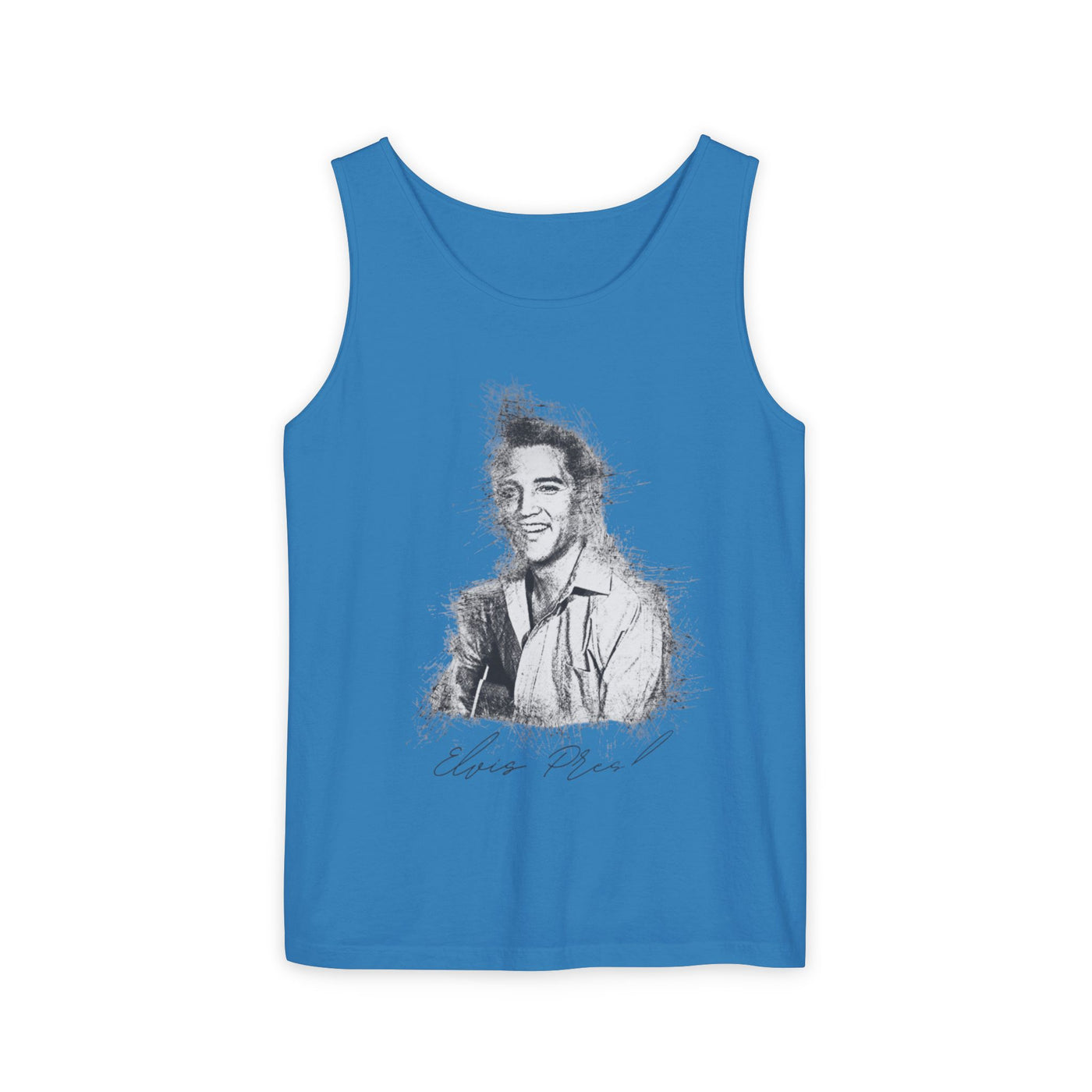 Tank Top - Elvis Presley Inspired Vintage Design