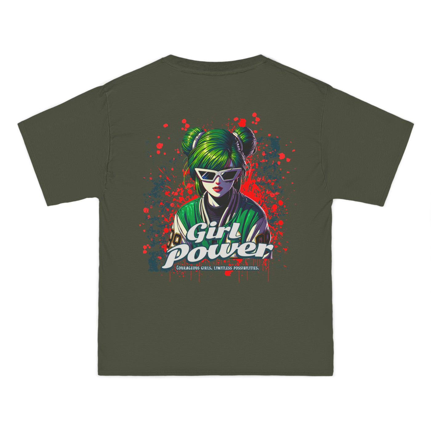 Empowering  No Limits - Girl Power beidseitig both sides