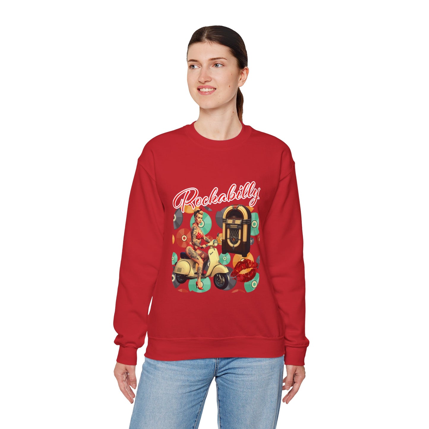 RockabillyHeavy Blend Sweatshirt | Vintage vibe