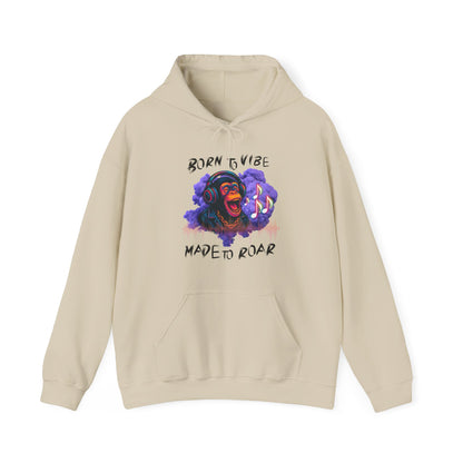 Born to Vibe Champion Hoodie - Made to Roar, Cozy Streetwear for Wild Souls