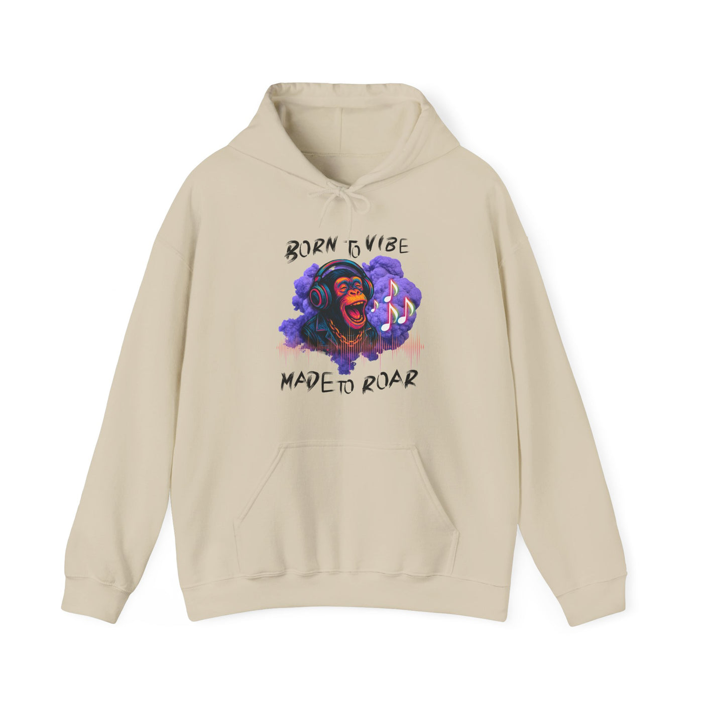 Born to Vibe Champion Hoodie - Made to Roar, Cozy Streetwear for Wild Souls