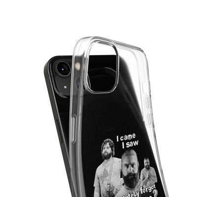 I Came, I Saw & Forgot, Alan Hangover -  Funny Phone Case  - Handyhülle -