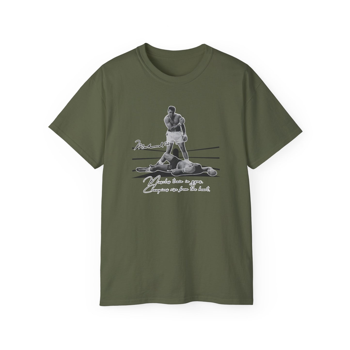 Inspirational Muhammad Ali Quote Tee - Unisex Ultra Cotton Shirt