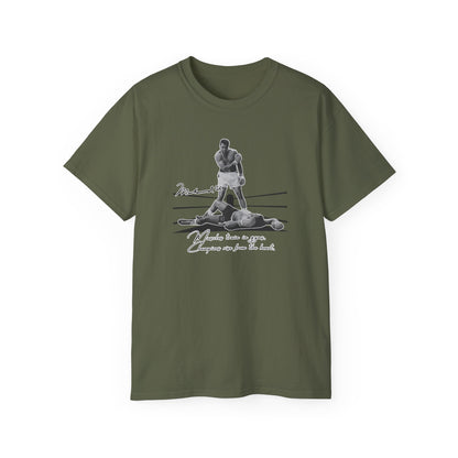 Inspirational Muhammad Ali Quote Tee - Unisex Ultra Cotton Shirt