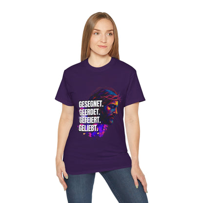 Gesegnet. Geerdet. Gefeiert. Geliebt - Jesus Shirt