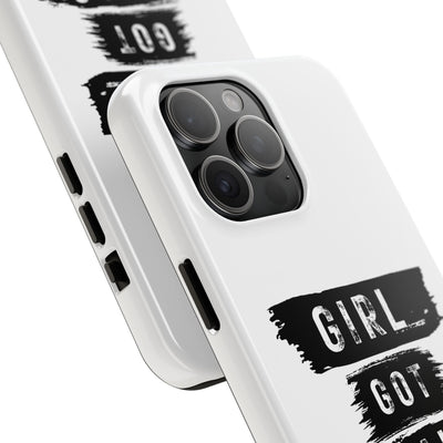 Handyhülle  Phone Case - "Girl Got Goals" - Stylish Protection for Ambitious Women