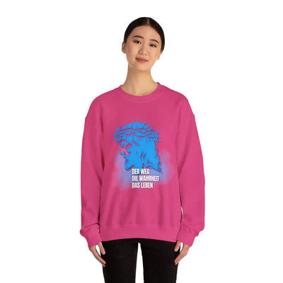 Sweatshirt Jesus "Der Weg - Die Wahrheit - Das Leben"
