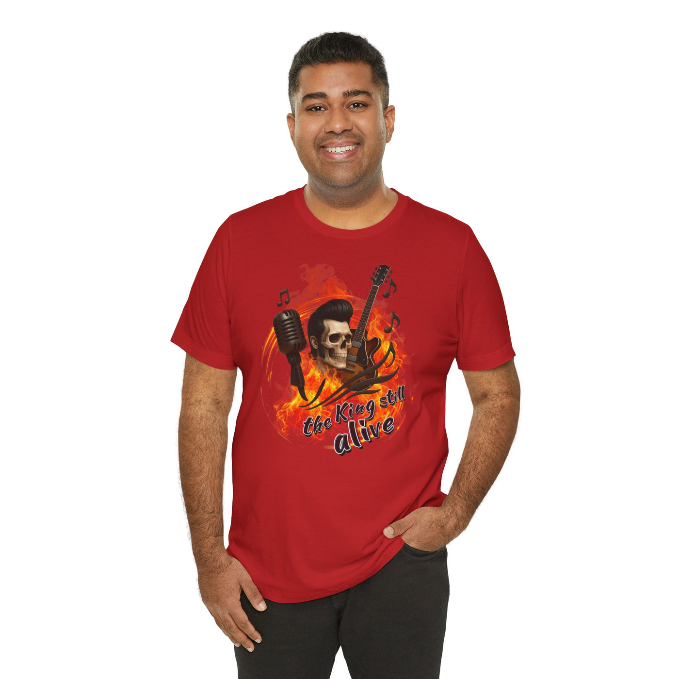 Music Vibes Unisex Jersey Tee - 'The King Still Alive' Graphic T-Shirt