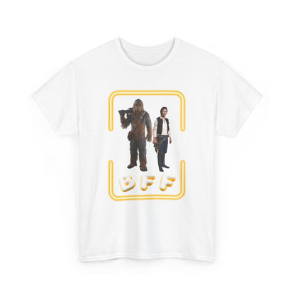 BFF Chewbacca & Han Solo Unisex Heavy Cotton Shirt