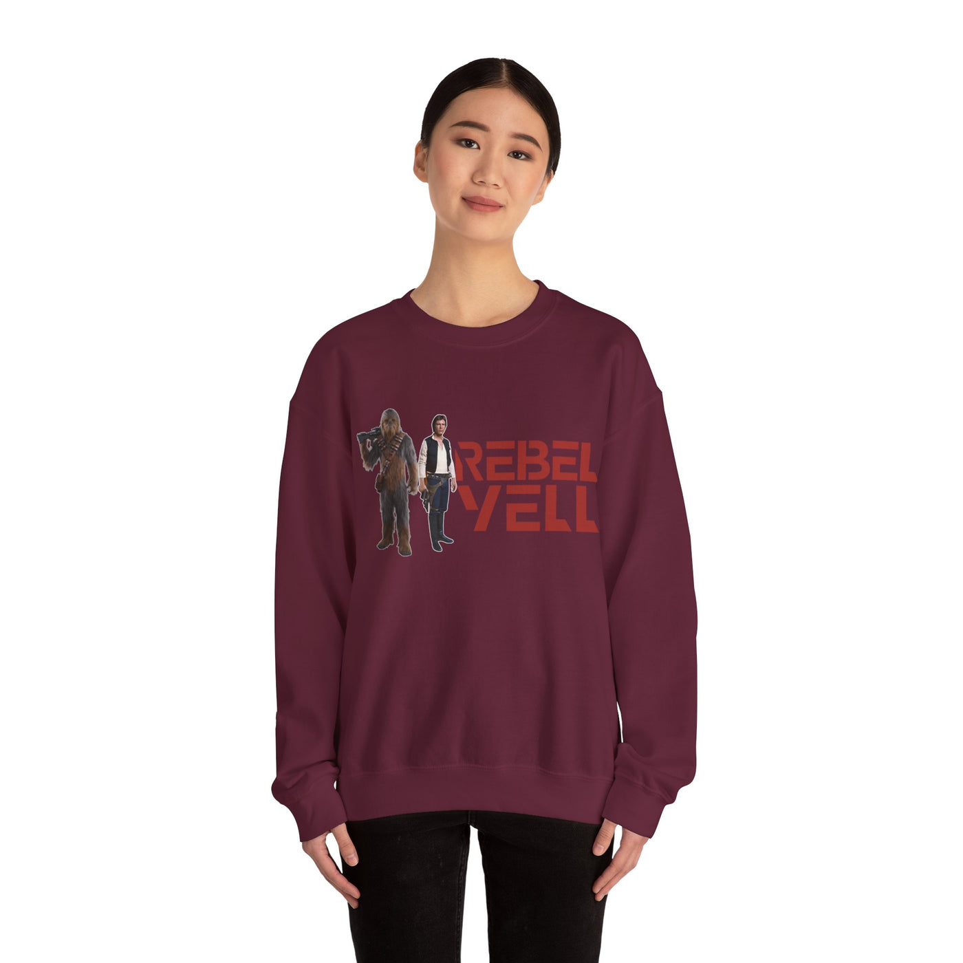 Rebel Yell Crewneck Sweatshirt – Retro Star Wars Style