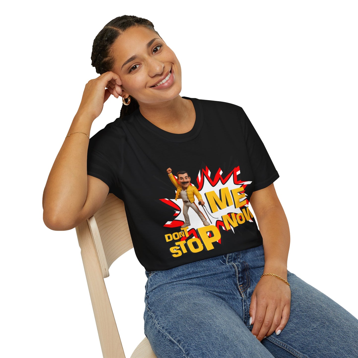 Freddie  Graphic Tee - Don't Stop Me Now