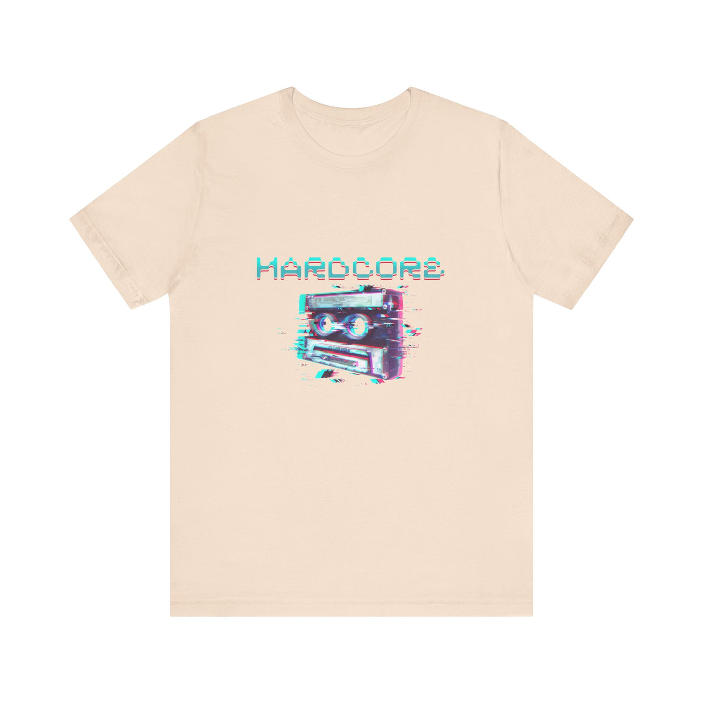 Techno - Hardcore Never Dies - Retro Graphic Tee, 90s Aesthetic Shirt unisex
