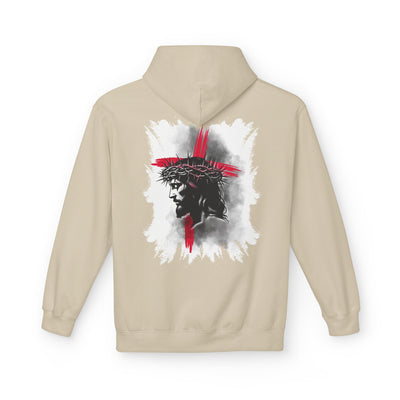 Faith-Inspired Hoodie: Blessed, Saved, Loved - Christian JESUS