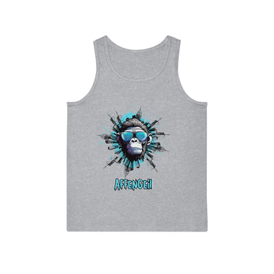 "Affengeil" Gorilla Graphic Unisex Jersey Tank - Perfect for Summer Adventures