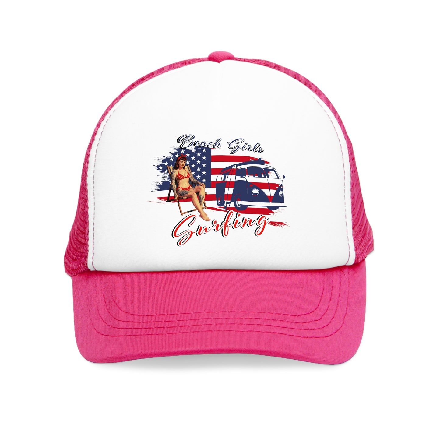 Beach Girls Surfing USA