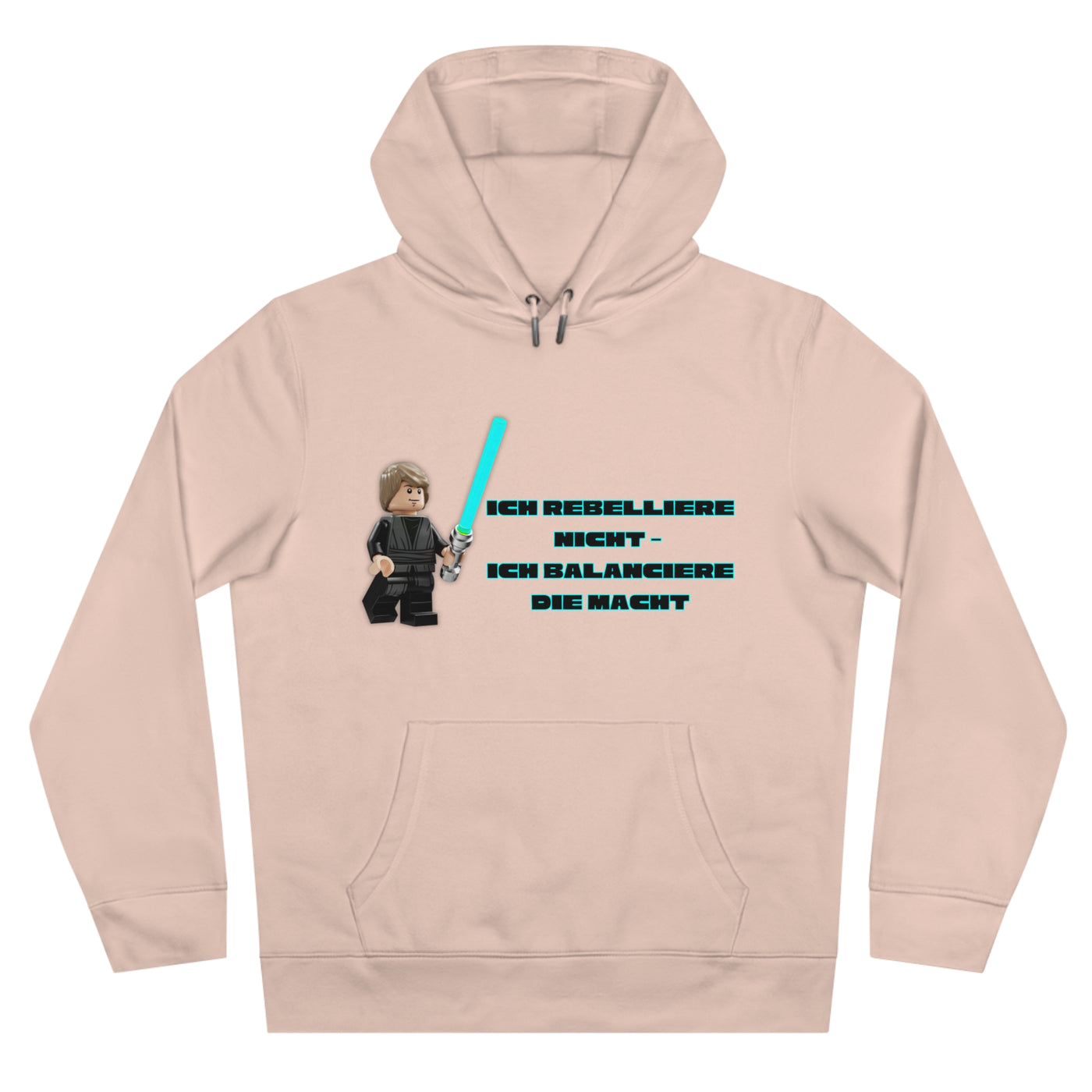 Star Wars Inspired King Hooded Sweatshirt - "I do not rebel - I balance the Force"