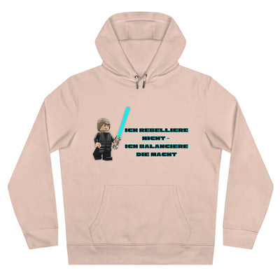 Star Wars Inspired King Hooded Sweatshirt - "I do not rebel - I balance the Force"
