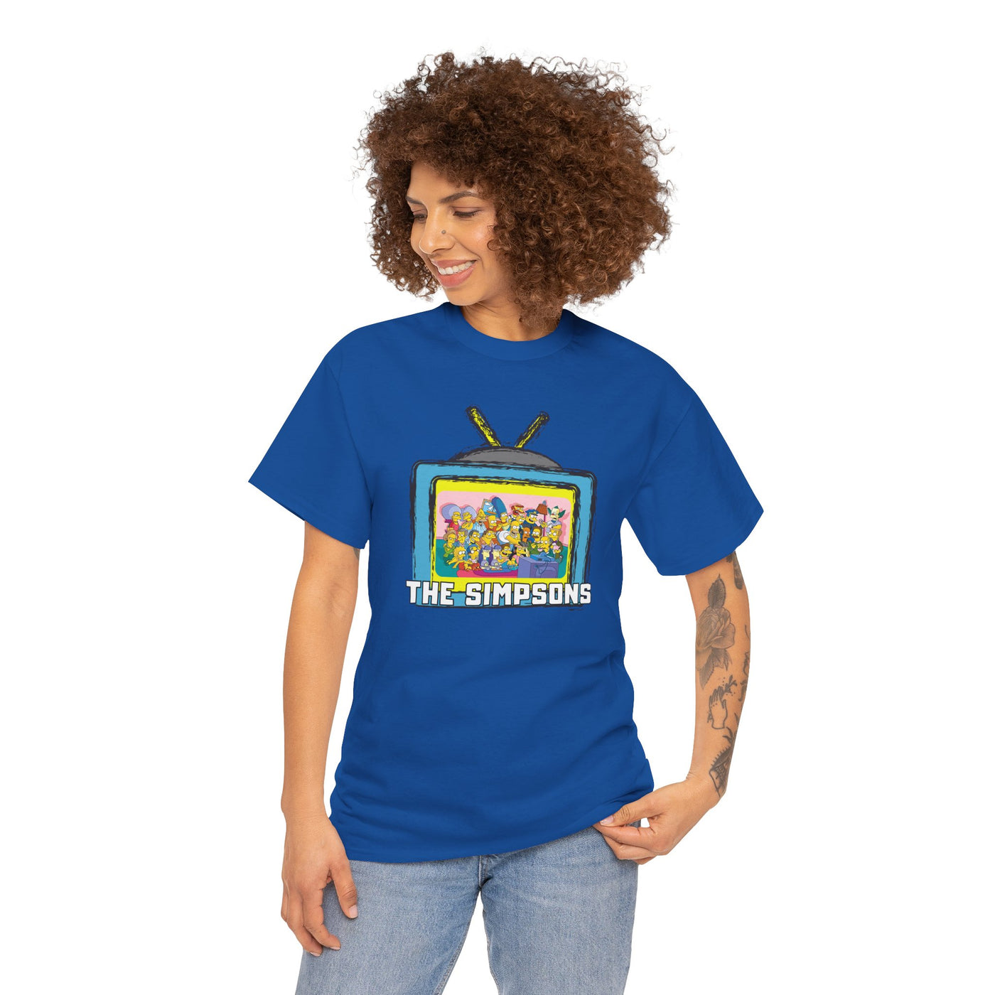 The Simpsons Unisex Heavy Cotton Shirt