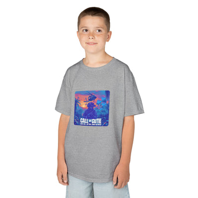 Call of Cutie Unisex Oversized Boxy Tee - Chill Vibes for Game Lovers for Teens