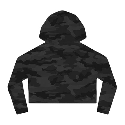 Urban Wilds Crop Hoodie - Colorful Graffiti Inspired Design
