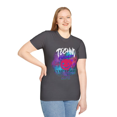 Techno Vibe Unisex T-Shirt | Stay Tuned to the Rhythum of Life