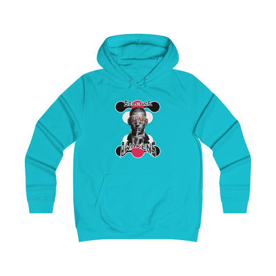 Girlie College Hoodie "silence awakens"