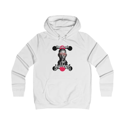Girlie College Hoodie "silence awakens"