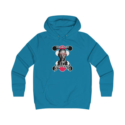 Girlie College Hoodie "silence awakens"