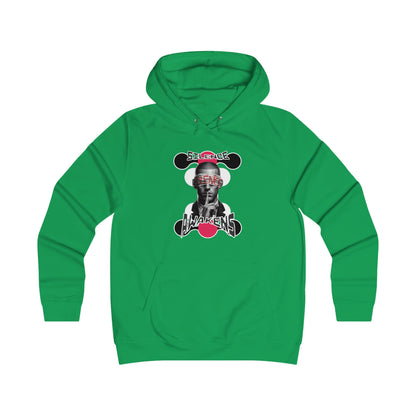 Girlie College Hoodie "silence awakens"
