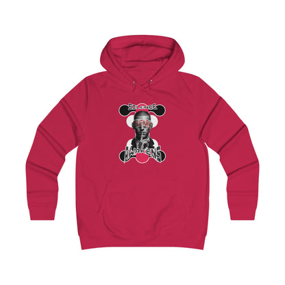 Girlie College Hoodie "silence awakens"