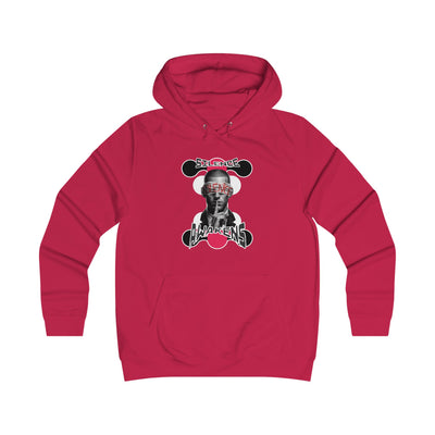 Girlie College Hoodie "silence awakens"
