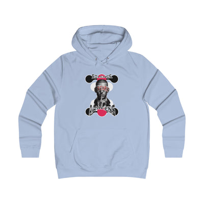 Girlie College Hoodie "silence awakens"