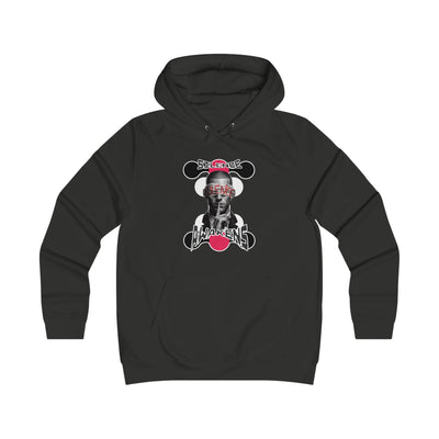 Girlie College Hoodie "silence awakens"